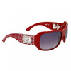 Fashion Sunglasses by DE Designer Eyewear DE539 Red Frames