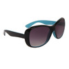 Celebrity Sunglasses Wholesale 24512 Black Frame w/Blue