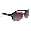 Designer Sunglasses for Ladies 23214 Black & Light Peach Frame Color