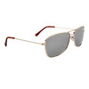 Mirrored Lens Aviators 16209 Gold Frame