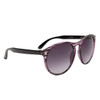 These Sunglasses are Purple for the primary frame color with black.