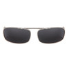 Clip Ons | Polarized Lens 700 Silver Frame