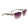 Women's Animal Print Sunglasses by the Dozen - Style #27316 Clear Zebra