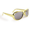 Wholesale ~ "Elvis" ~ Party Sunglasses P1008 Light Gold