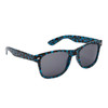 #9012 Brown & Black Animal Print on Turquoise California Classics Frames