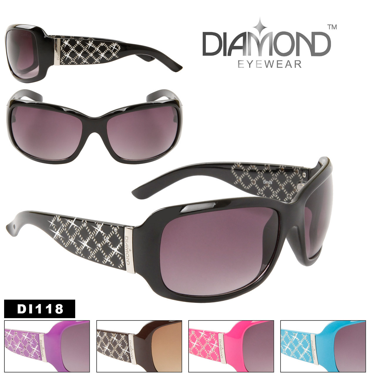 Rhinestone Sunglasses DI118