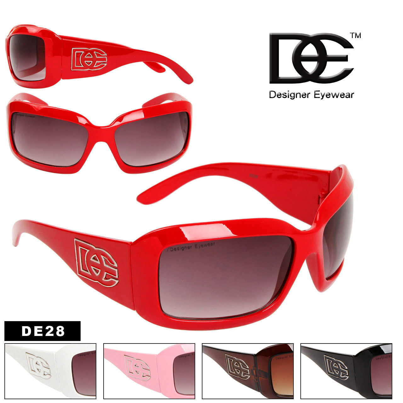 DE Designer Eyewear DE87 | Big Fashion Sunglasses