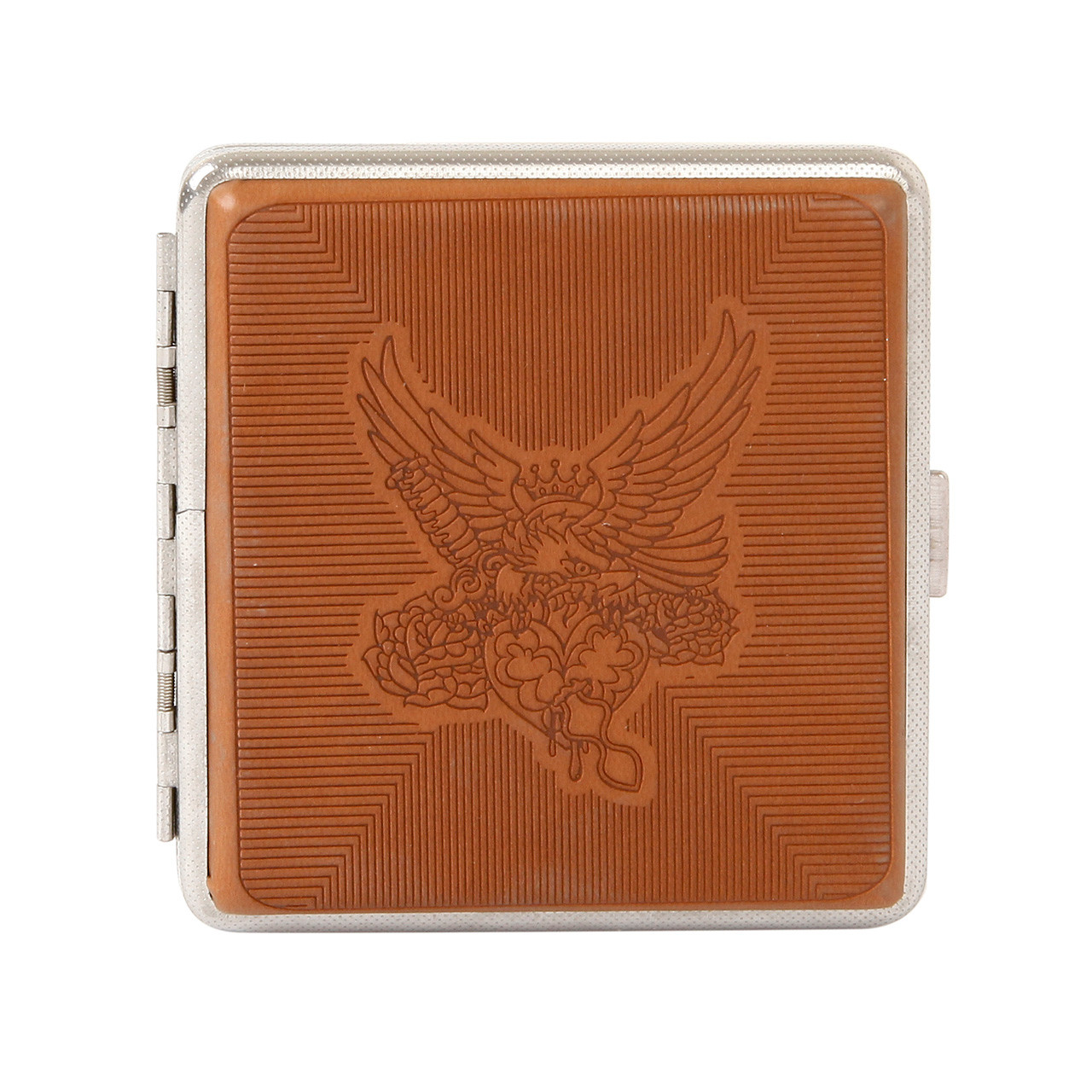 Cigarette Case L209 (12 pcs.) Assorted Eagle Designs