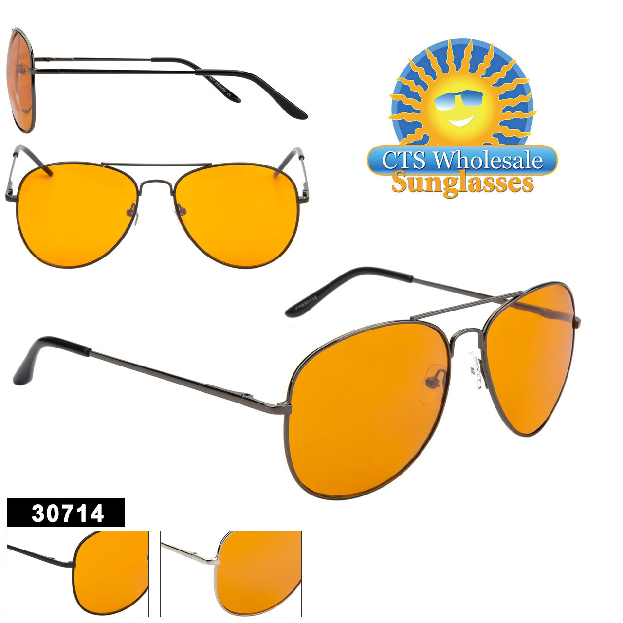 Aviators Blue Light Blocking Model 30714