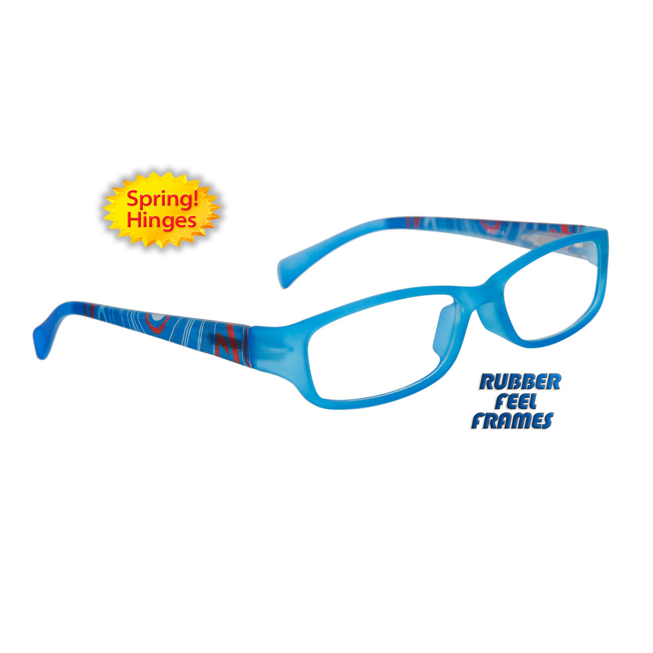Frederick Fake White Glasses With Rectangle Frames