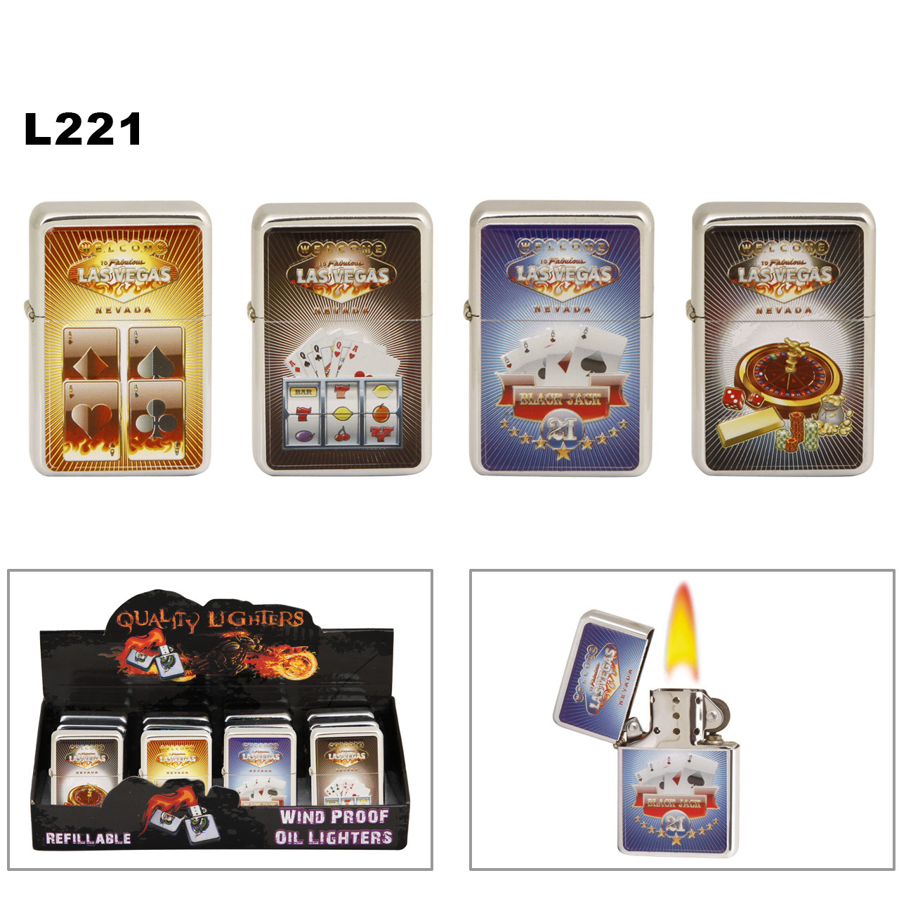 Wholesale lighter L221