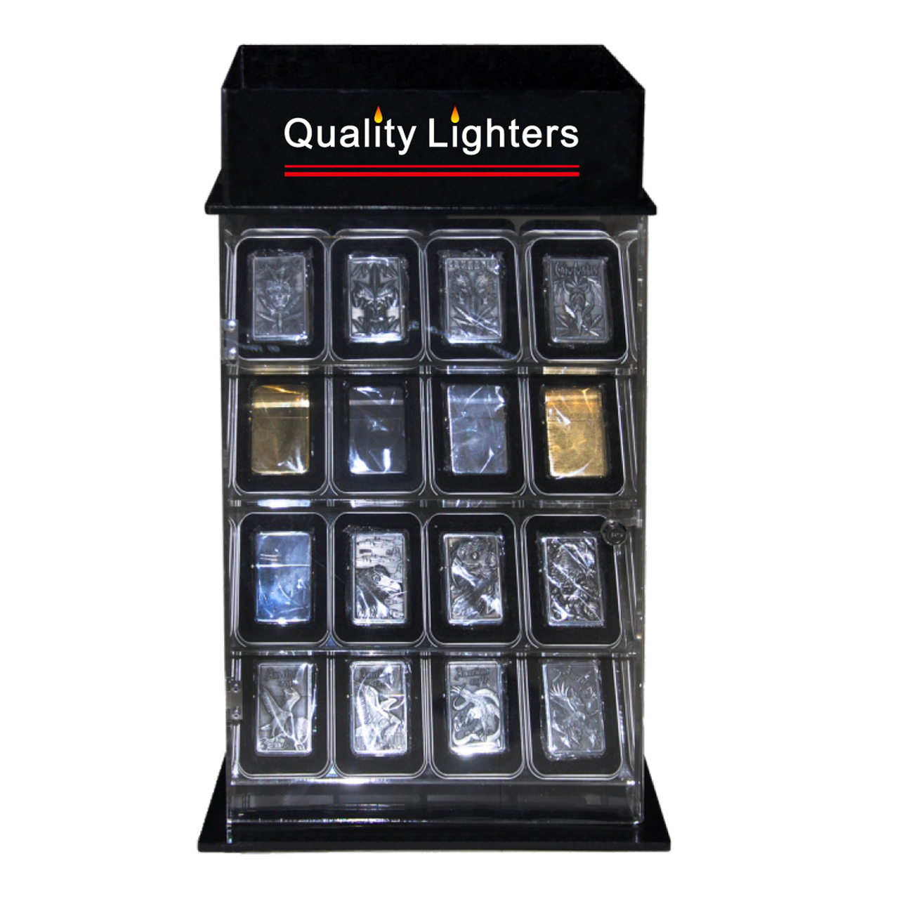 Display Case # L218 (1 pc.) LIGHTERS NOT ~ Holds 32 Lighters