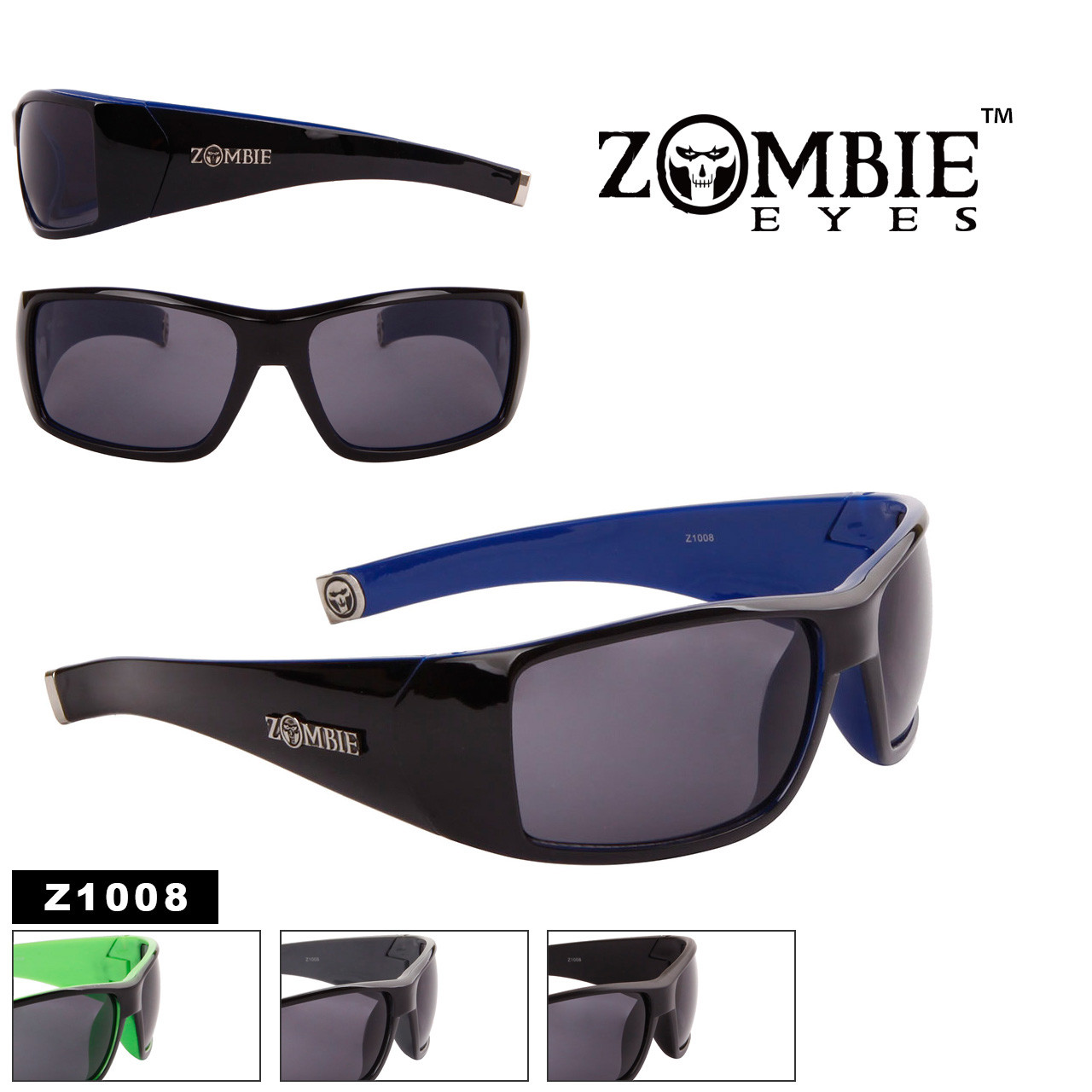 Zombie Eyes™ Men's Designer Sunglasses - Style #Z1008 