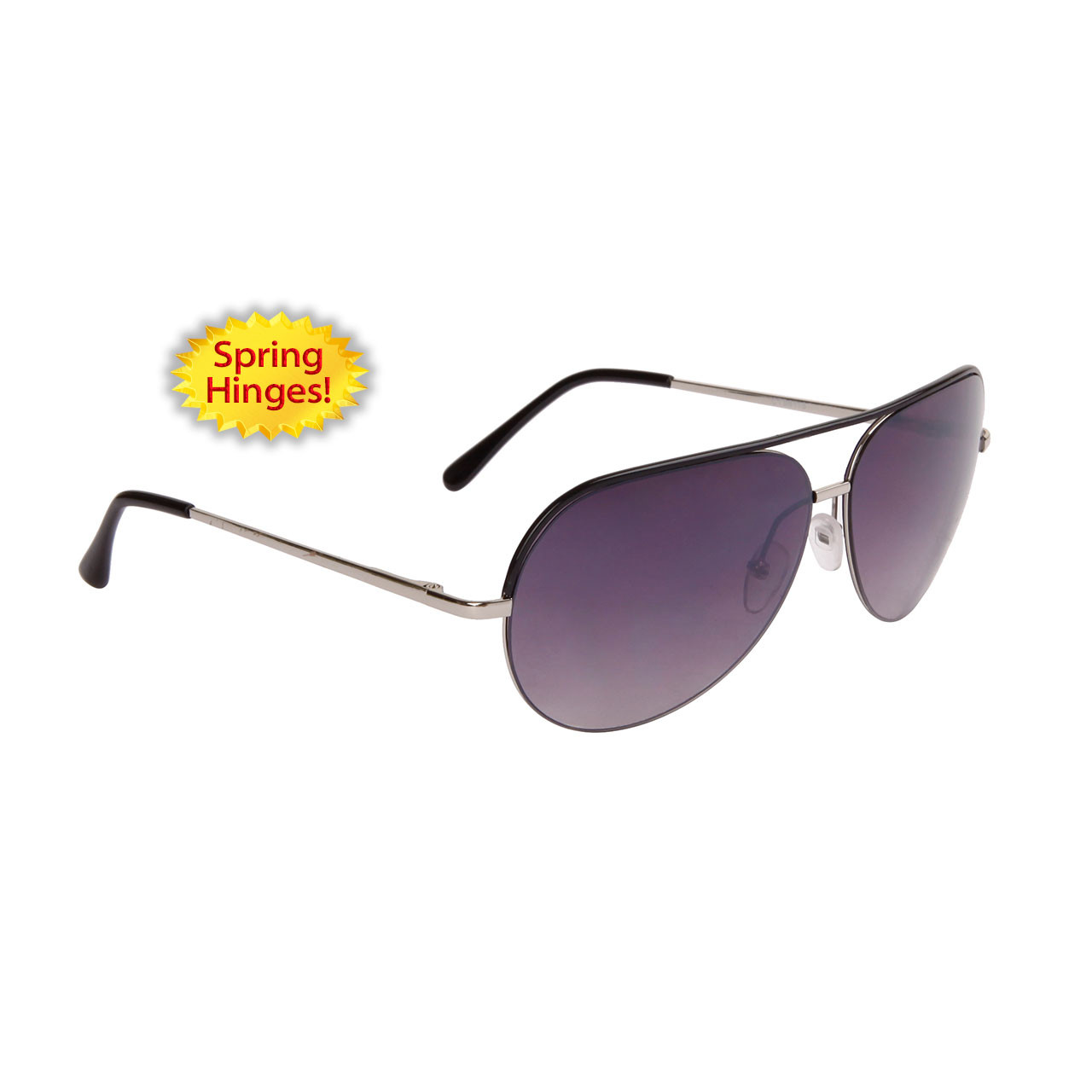 Aviator Sunglasses for Women 6115 Spring Hinge Temples CTS
