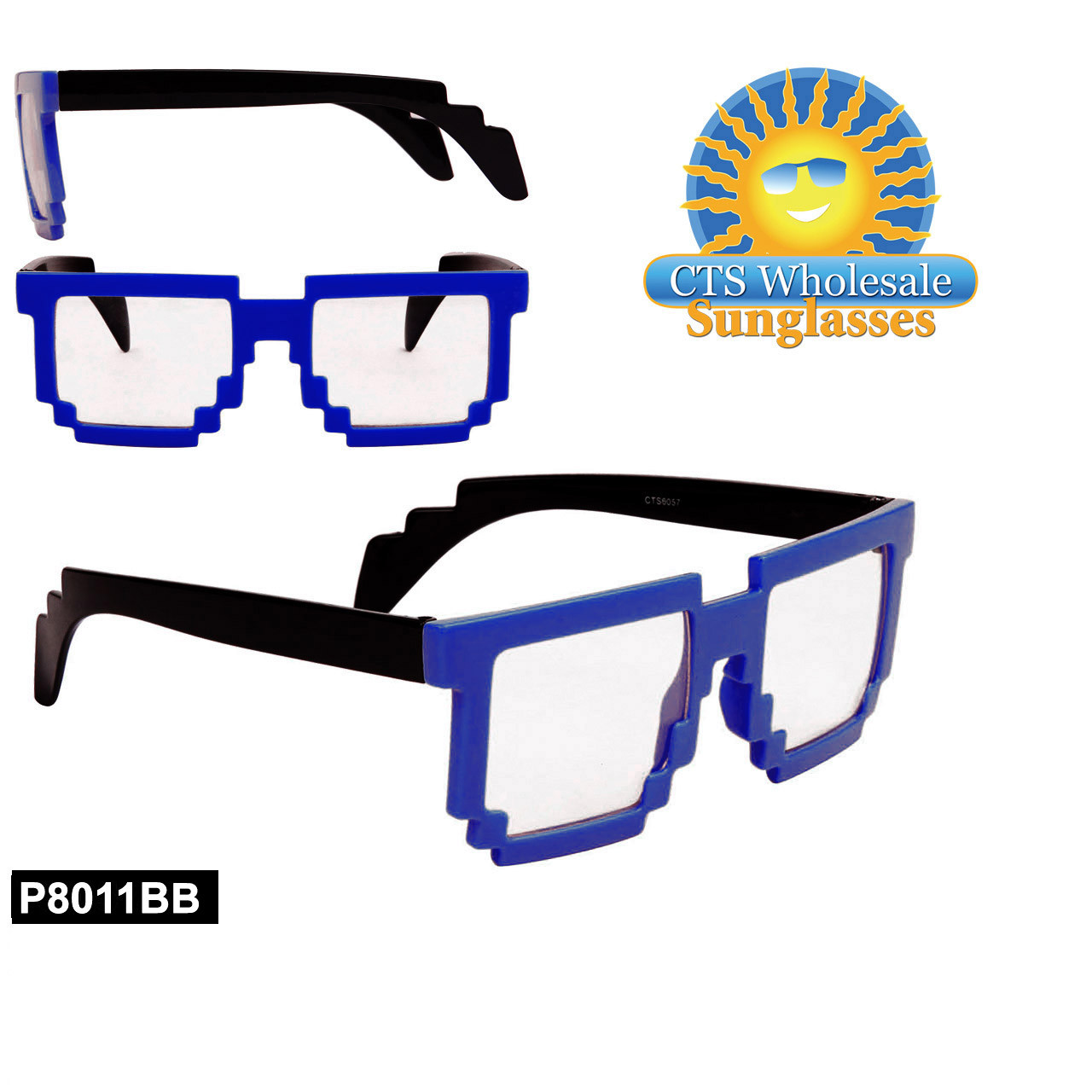 8 Bit Sunglasses Stamp