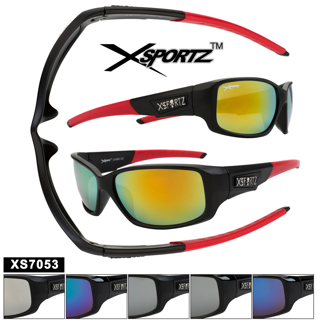 Xsportz™ Sports Sunglasses by the Dozen - Style XS8005 | CTS Wholesale  L.L.C.