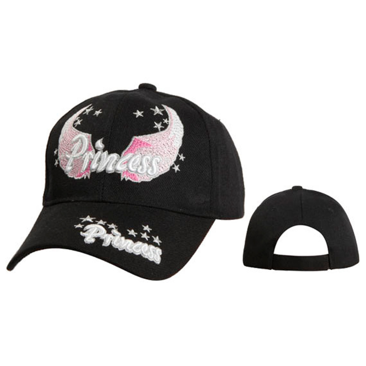 Princess Wholesale Women's Baseball Cap Black