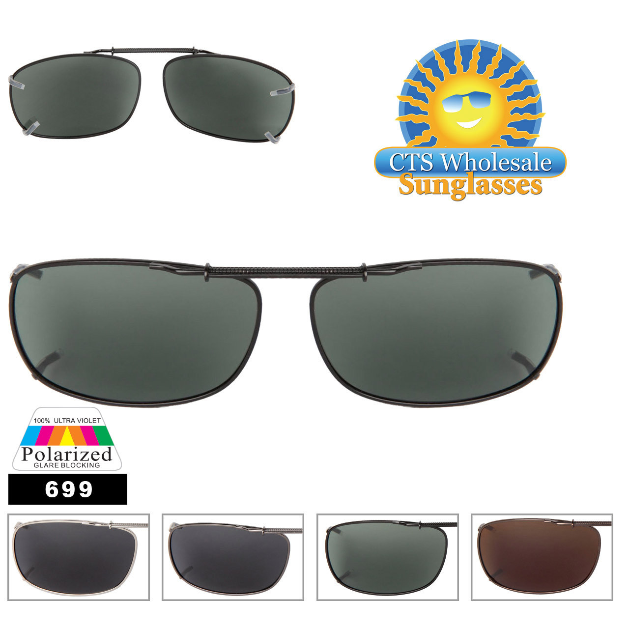 polarized clip on sunglasses wholesale