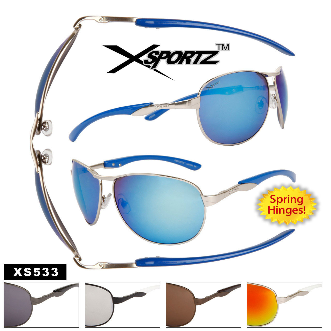 Wholesale Xsportz™ Sunglasses by the Dozen
