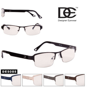 Designer™ Eyewear Bulk Clear Lens Glasses  - Style #DE5085