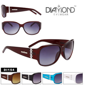 Diamond™ Eyewear Bulk Rhinestone Sunglasses - Style #DI154 