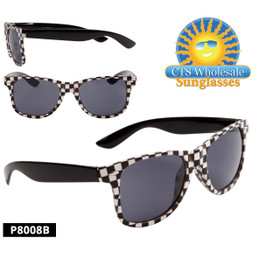 Checkered California Classics Sunglasses - Style P8008B