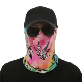 Colorful Pot Leaf Design Face Mask UV Protective (10pcs.)