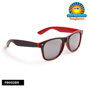 Black & Red Wholesale California Classics - Style # P8002BR (12 pcs.)