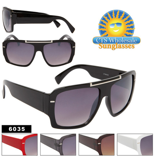 Square Aviator Sunglasses 6035