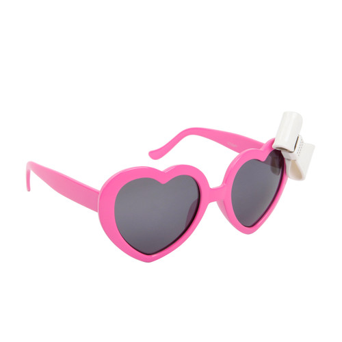 Heart Shaped Sunglasses 6017 (12 pcs.) Cute Bows!