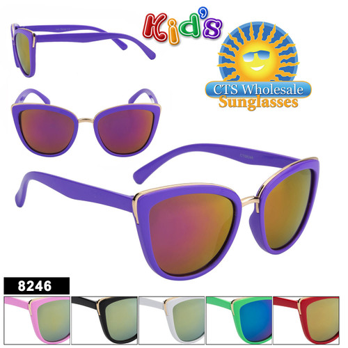 Girl's Wholesale Sunglasses - Style #8246 