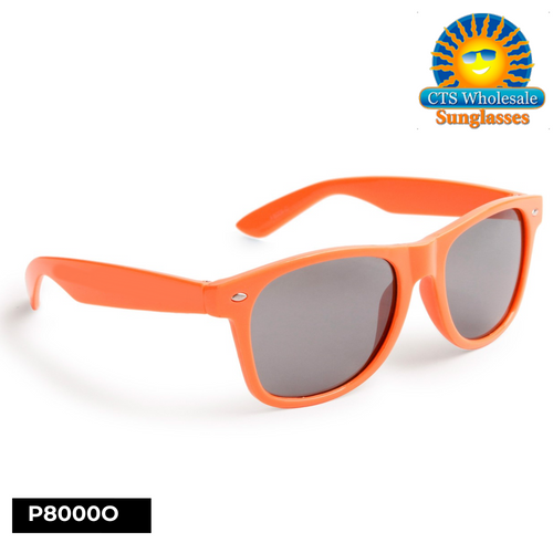 Orange California Classics Sunglasses by the Dozen - Style #P8000O (12 pcs.)