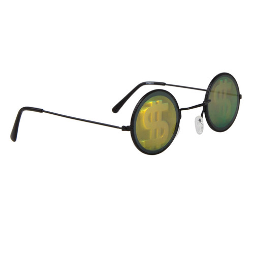Dollar Sign Hologram Sunglasses 111 (1 doz.) Glass Lens