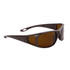 Polarized Sunglasses - Style #35421 Brown/Amber