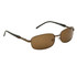 Metal Frame Polarized Lens Sunglasses 2088 Bronze Frame Color