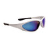 Cheap Sunglasses - Style #17408 Silver w/Blue Flash Mirror
