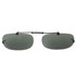 Polarized Clip On Sunglasses #711C Smoke Tint