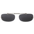 Polarized Clip On Sunglasses #711C Dark Tint