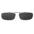 #712 Clip On Sunglasses Wholesale Dark Tint