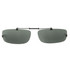 #712 Clip On Sunglasses Wholesale Smoke Tint