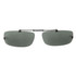 #712 Clip On Sunglasses Wholesale Smoke Tint