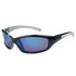 XS509 Sports Sunglasses Navy Blue Frames with Silver Accents