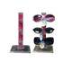 Red Bead Sunglass Display Stand | Holds 3 Pairs