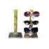 Yellow Bead Sunglass Display Stand | Holds 3 Pairs