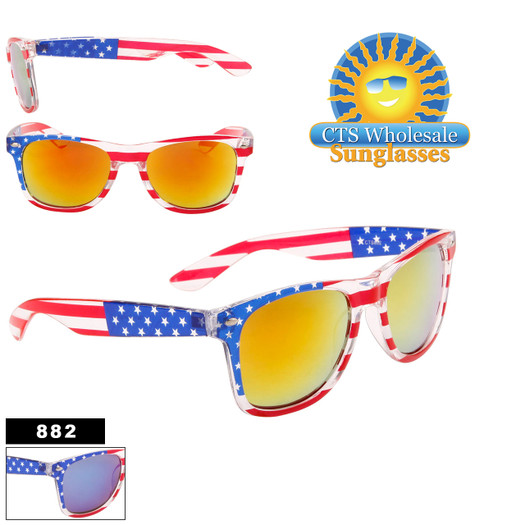 American Flag Sunglasses Wholesale American Flag Sunglasses 