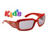 Girl's Fashion Sunglasses 9055K Red