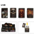 Skull Lighters with Flames