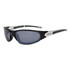 Sport Sunglasses for Men XS36 Black & Silver Frame