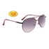 Metal Aviator Sunglasses Wholesale - Style #677 Spring Hinge Black/Red