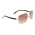 Aviator Sunglasses by the Dozen - Style #680S Brown with Gold